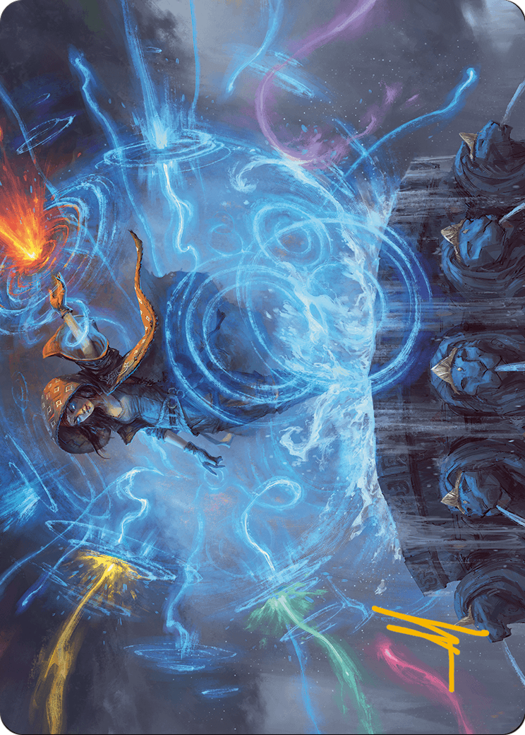 Flusterstorm // Flusterstorm (AMH3-054) (Borderless) [Modern Horizons 3 Art Series] Foil