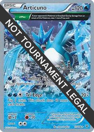 Articuno - 2015 (Jacob Van Wagner) (017/108) [World Championship Decks] - Rare
