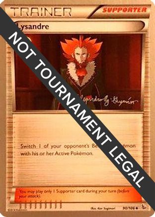 Lysandre - 2015 (Alejandro Ng-Guzman) (090/106) [World Championship Decks] - Uncommon