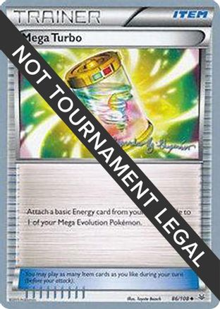 Mega Turbo - 2015 (Alejandro Ng-Guzman) (086/108) [World Championship Decks] - Uncommon