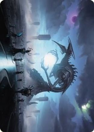 Blue Sun's Twilight Art Card (ASONE-013) [Art Series: Phyrexia: All Will Be One]
