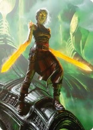 Nahiri, the Unforgiving Art Card (51/81) (ASONE-051) [Art Series: Phyrexia: All Will Be One]