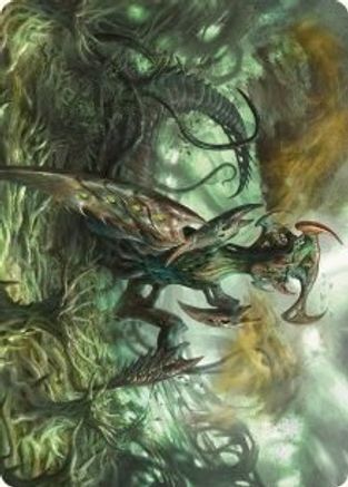 Zopandrel, Hunger Dominus Art Card (ASONE-044) [Art Series: Phyrexia: All Will Be One]