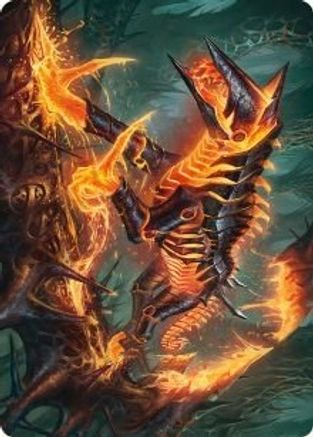 Kuldotha Cackler Art Card (ASONE-032) [Art Series: Phyrexia: All Will Be One]