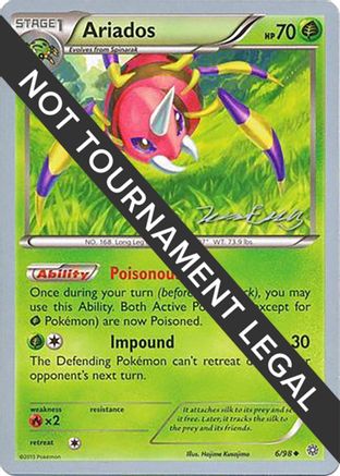 Ariados - 201 (Jesper Eriksen) (006/98) [World Championship Decks] - Uncommon