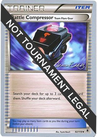 Battle Compressor (Team Flare Gear) - 2016 (Jesper Eriksen) (092/119) [World Championship Decks] - Uncommon
