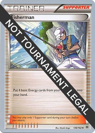 Fisherman - 2016 (Cody Walinski) (136/162) [World Championship Decks] - Uncommon