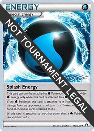 Splash Energy - 2016 (Cody Walinski) (113/122) [World Championship Decks] - Uncommon