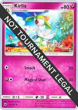 Kirlia - 2017 (Diego Cassiraga) (092/147) [World Championship Decks] - Uncommon