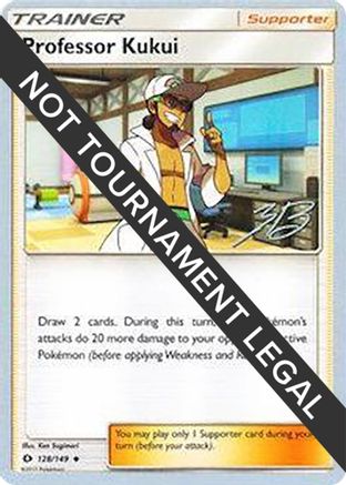 Professor Kukui - 2017 (Zachary Bokhari) (128/149) [World Championship Decks] - Uncommon