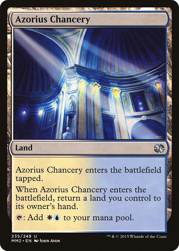 Azorius Chancery (MM2-235) [Modern Masters 2015]