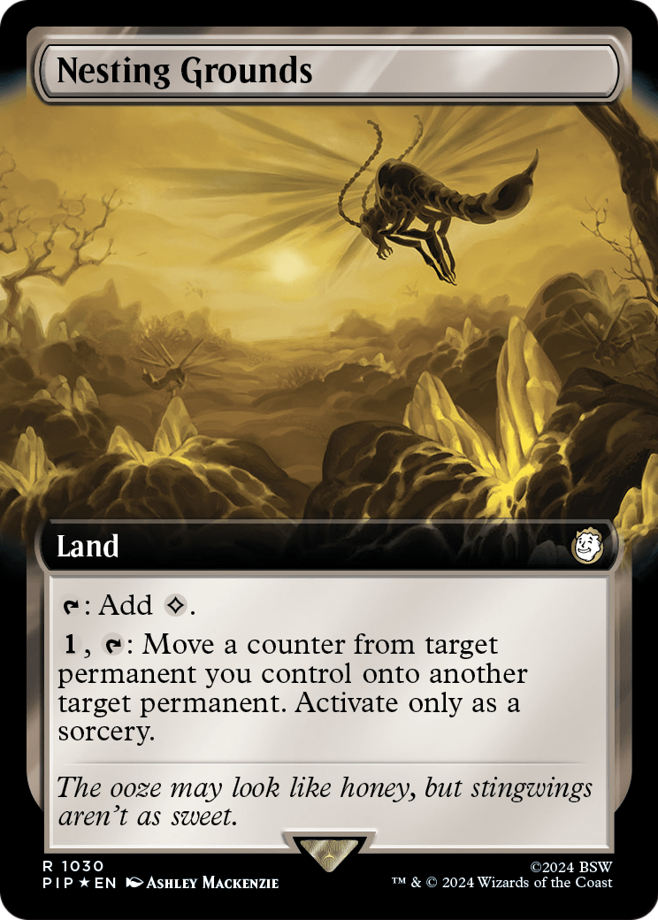 Nesting Grounds (Extended Art) (Surge Foil) (PIP-1030) [Fallout] Foil