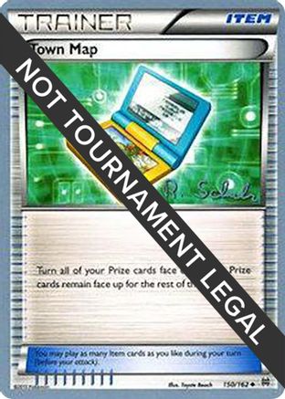 Town Map - 2018 (Robin Schulz) (150/162) [World Championship Decks] - Uncommon