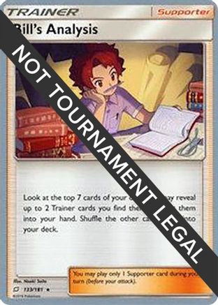 Bill's Analysis - 2019 (Henry Brand) (133/181) [World Championship Decks] - Rare