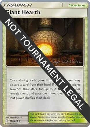 Giant Hearth - 2019 (Kaya Lichtleitner) (197/236) [World Championship Decks] - Uncommon