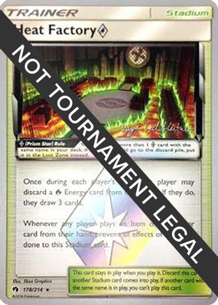 Heat Factory Prism Star - 2019 (Kaya Lichtleitner) (178/214) [World Championship Decks] - Prism Rare