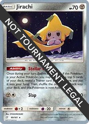 Jirachi - 2019 (Kaya Lichtleitner) (099/181) [World Championship Decks] - Rare