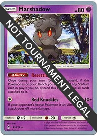 Marshadow - 2019 (Haruki Miyamoto) (081/214) [World Championship Decks] - Rare