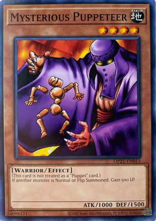 Mysterious Puppeteer (Common) (OP21-EN013) - OTS Tournament Pack 21 Unlimited