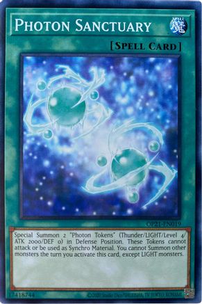 Photon Sanctuary (Common) (OP21-EN019) - OTS Tournament Pack 21 Unlimited