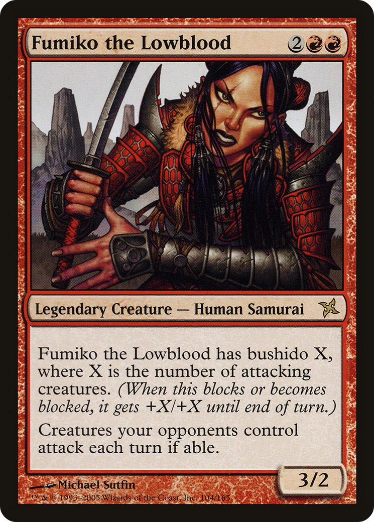 Fumiko the Lowblood (BOK-104) [Betrayers of Kamigawa]