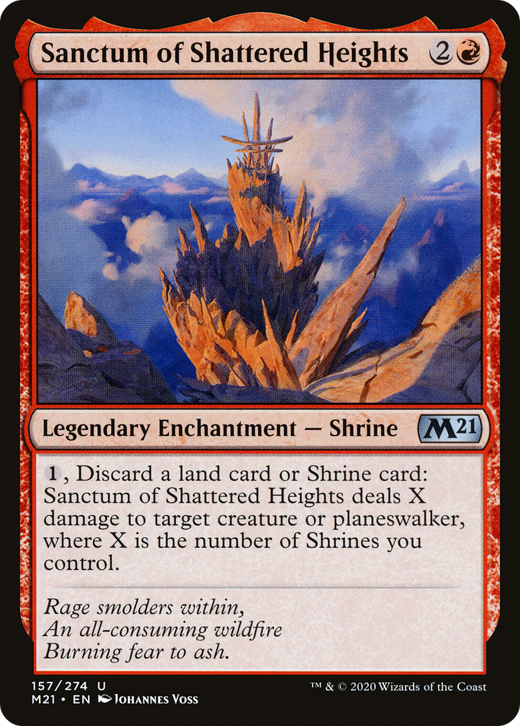 Sanctum of Shattered Heights (M21-157) [Core Set 2021]