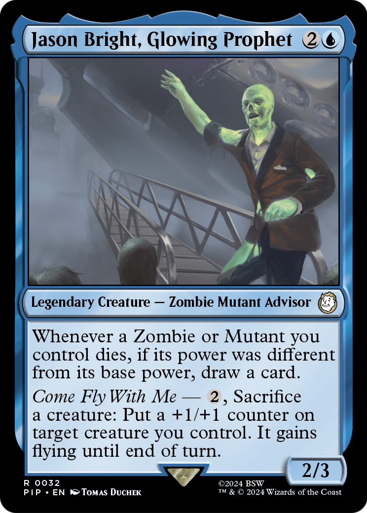 Jason Bright, Glowing Prophet (PIP-032) [Fallout] Foil