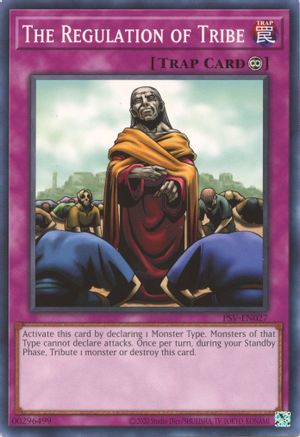 The Regulation of Tribe (Common) (PSV-EN027) - Pharaoh's Servant (25th Anniversary Edition) Unlimited