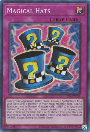 Magical Hats (Super Rare) (PSV-EN033) - Pharaoh's Servant (25th Anniversary Edition) Unlimited