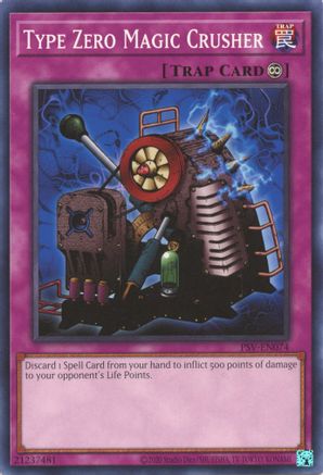 Type Zero Magic Crusher (Common) (PSV-EN074) - Pharaoh's Servant (25th Anniversary Edition) Unlimited