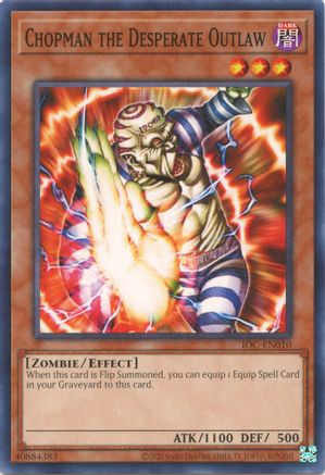 Chopman the Desperate Outlaw (Common) (IOC-EN010) - Invasion of Chaos (25th Anniversary Edition) Unlimited