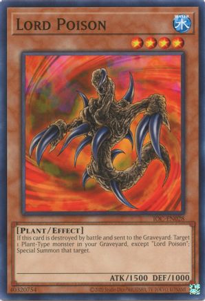 Lord Poison (Common) (IOC-EN028) - Invasion of Chaos (25th Anniversary Edition) Unlimited