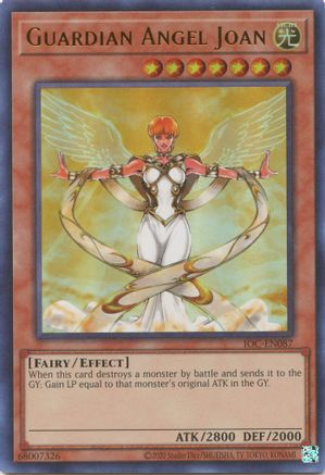 Guardian Angel Joan (Ultra Rare) (IOC-EN087) - Invasion of Chaos (25th Anniversary Edition) Unlimited
