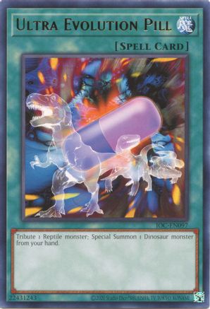 Ultra Evolution Pill (Rare) (IOC-EN097) - Invasion of Chaos (25th Anniversary Edition) Unlimited