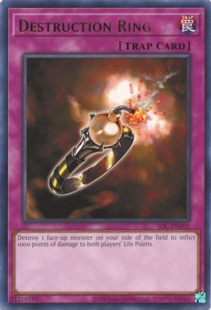 Destruction Ring (Rare) (IOC-EN101) - Invasion of Chaos (25th Anniversary Edition) Unlimited