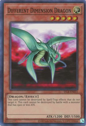 Different Dimension Dragon (Super Rare) (DCR-EN015) - Dark Crisis (25th Anniversary Edition) Unlimited