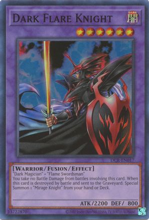 Dark Flare Knight (Super Rare) (DCR-EN017) - Dark Crisis (25th Anniversary Edition) Unlimited