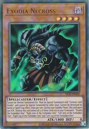 Exodia Necross (Ultra Rare) (DCR-EN020) - Dark Crisis (25th Anniversary Edition) Unlimited