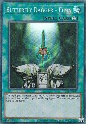 Butterfly Dagger - Elma (Super Rare) (DCR-EN032) - Dark Crisis (25th Anniversary Edition) Unlimited