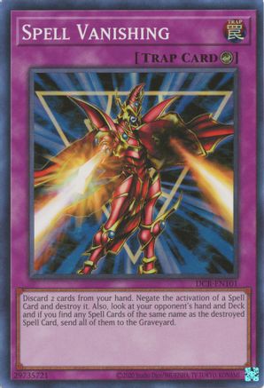 Spell Vanishing (Super Rare) (DCR-EN101) - Dark Crisis (25th Anniversary Edition) Unlimited
