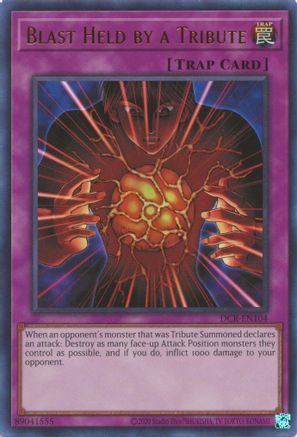 Blast Held by a Tribute (Ultra Rare) (DCR-EN104) - Dark Crisis (25th Anniversary Edition) Unlimited