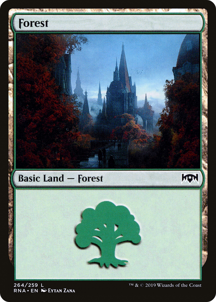 Forest (RNA-264) [Ravnica Allegiance] Foil
