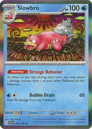 Slowbro (043/198) [SV01 Scarlet & Violet Base Set] Holofoil - Rare
