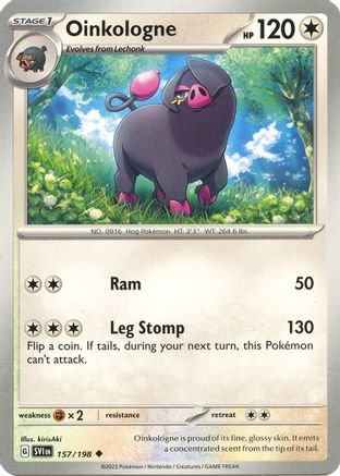 Oinkologne (157/198) [SV01 Scarlet & Violet Base Set] - Uncommon