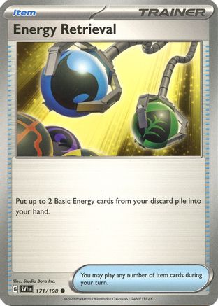 Energy Retrieval (171/198) [SV01 Scarlet & Violet Base Set] - Common