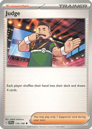 Judge (176/198) [SV01 Scarlet & Violet Base Set] Reverse Holofoil - Uncommon