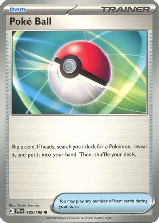 Poke Ball (185/198) [SV01 Scarlet & Violet Base Set] - Common