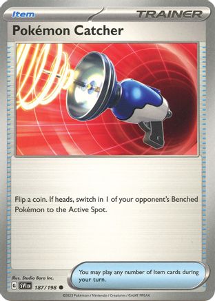 Pokemon Catcher (187/198) [SV01 Scarlet & Violet Base Set] - Common