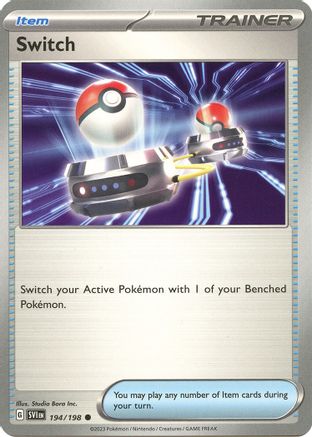 Switch (194/198) [SV01 Scarlet & Violet Base Set] - Common
