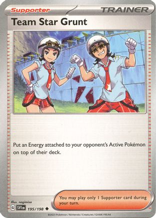 Team Star Grunt (195/198) [SV01 Scarlet & Violet Base Set] - Uncommon